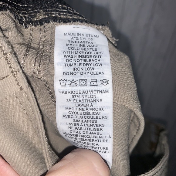 Mens Size 30 Prana Brion Shorts Dark Khaki NWT - Picture 6 of 6